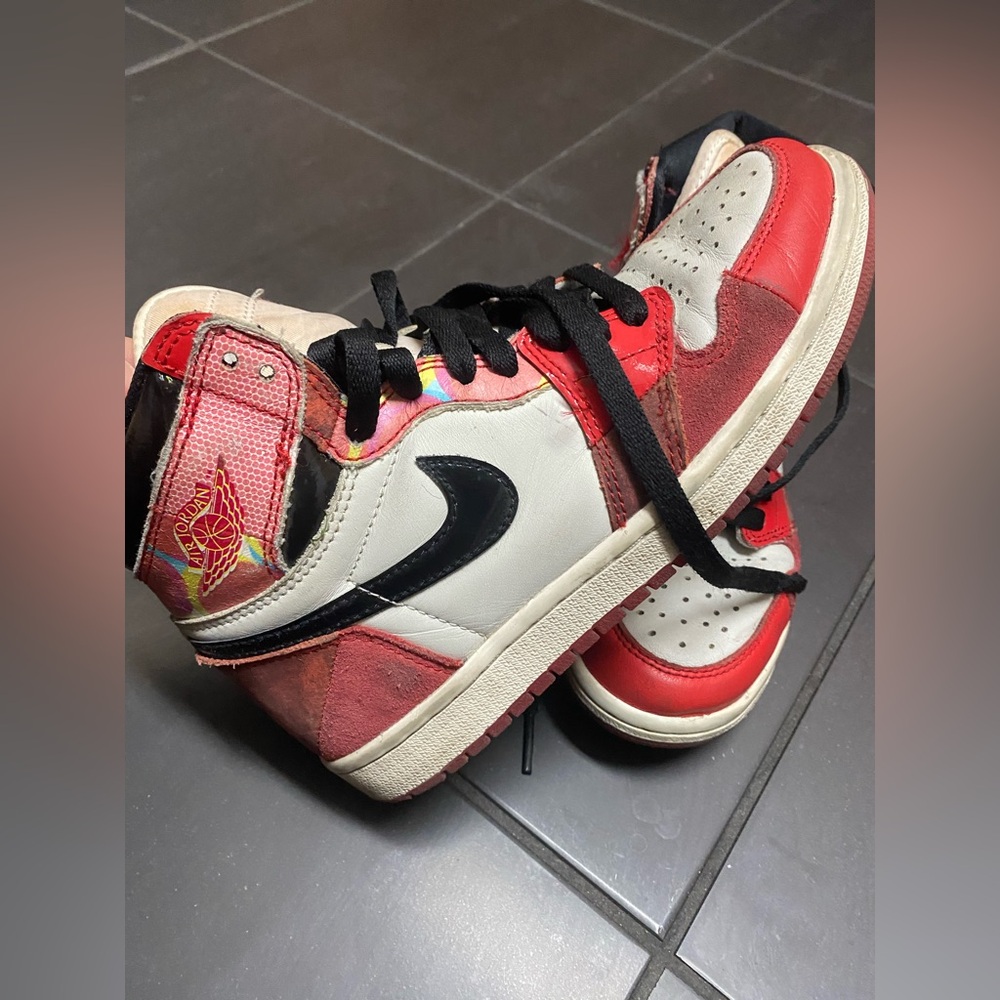 Kids Red and Black Sneakers